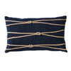 Newport Rope 30x50cm Filled Cushion Navy