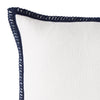 Santorini Blanc 50x50cm Filled Cushion Navy