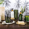 Flourish Organic 140g Mini Soy Candle Lemongrass and Lemon Myrtle with Grapefruit and Eucalyptus
