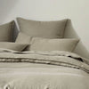 Ravello Linen Quilt Cover Range Caper