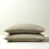 Ravello Linen Standard Pillowcase Pair Caper