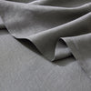 Ravello Linen Fitted or Flat Sheet Range Charcoal