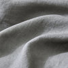 Ravello Linen Quilt Cover Range Charcoal