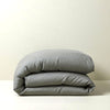 Ravello Linen Quilt Cover Range Charcoal