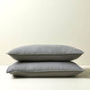 Ravello Linen Standard Pillowcase Pair Charcoal