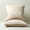 Ravello Linen European Pillowcase Pair Shell