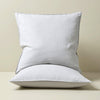 Ravello Linen European Pillowcase Pair Silver