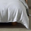 Ravello Linen Quilt Cover Range Silver