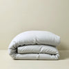 Ravello Linen Quilt Cover Range Silver