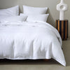 Ravello Linen Quilt Cover Range White