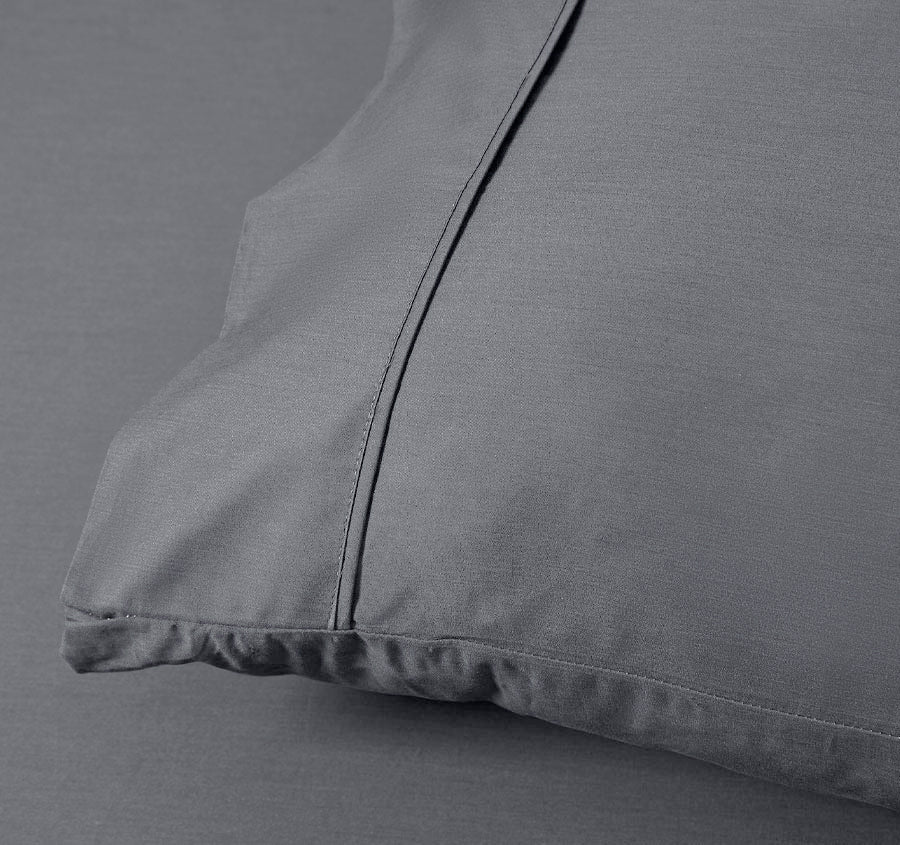 Bamboo Eco 400THC Cotton Mega Sheet Set Range Charcoal
