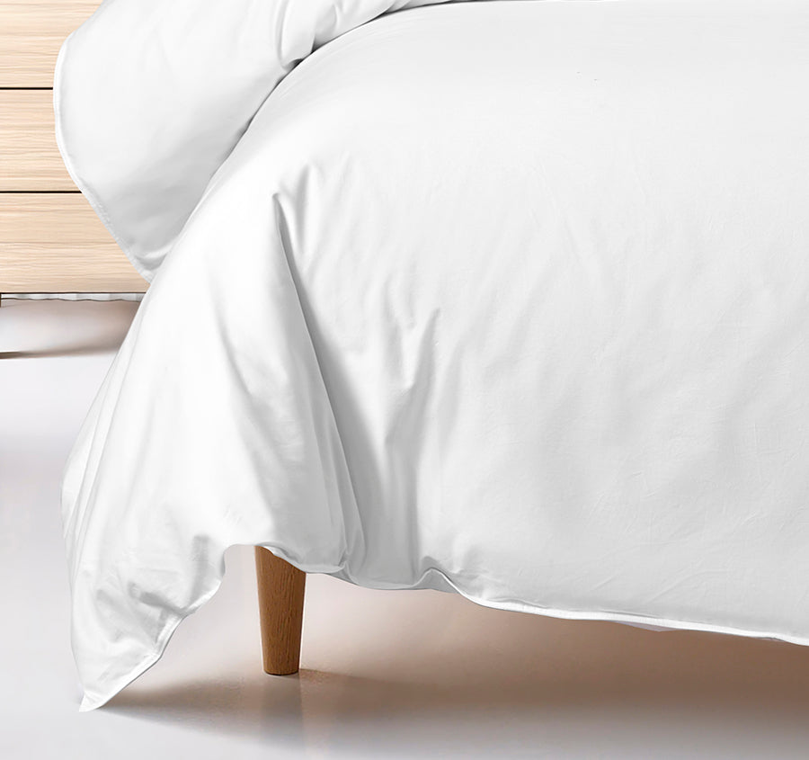 Bamboo Eco 400THC Cotton Quilt Cover Set Range White