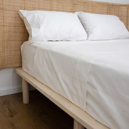 Heavy Hotel Grade 185GSM Cotton Mega Sheet Set Range White