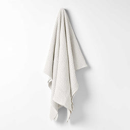 Waffle 140x200cm Throw Rug White