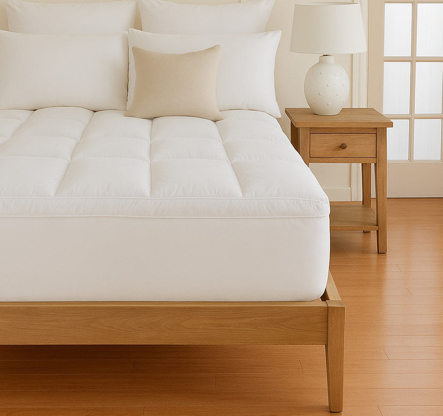 Comfort 1000gsm Microfibre Luxury Mattress Topper Range