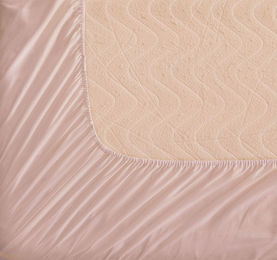 Drift Stonewashed Cotton Mega Fitted Combo Range Blush Pink