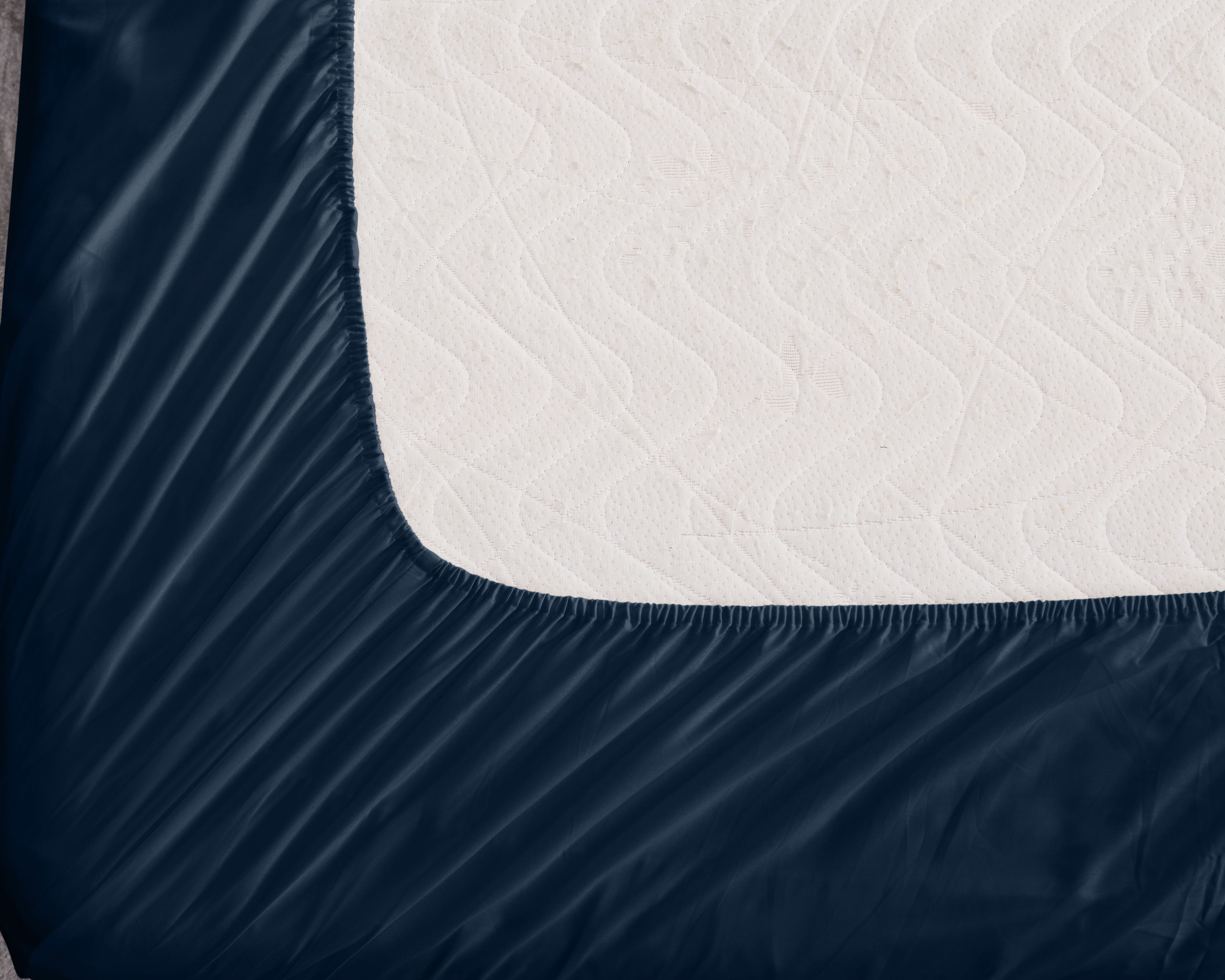 Drift Stonewashed Cotton Mega Sheet Set Range Denim Navy