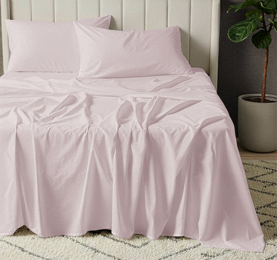 Signature 500TC Classic Egyptian Cotton Mega Sheet Set Range Blush Pink