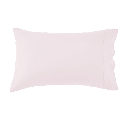 Signature 500TC Classic Egyptian Cotton Standard Pillowcase Pair Blush Pink