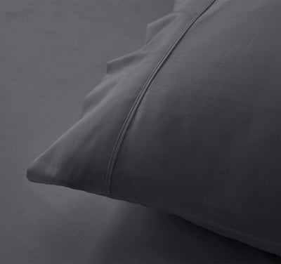 Signature 500TC Classic Egyptian Cotton Mega Sheet Set Range Charcoal Grey