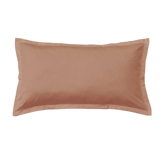 Signature 500TC Classic Egyptian Cotton Tailored King Pillowcase Earth Clay