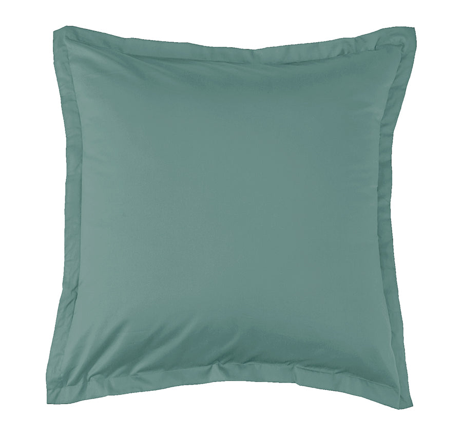 Signature 500TC Classic Egyptian Cotton Tailored European Pillowcase Jade Green