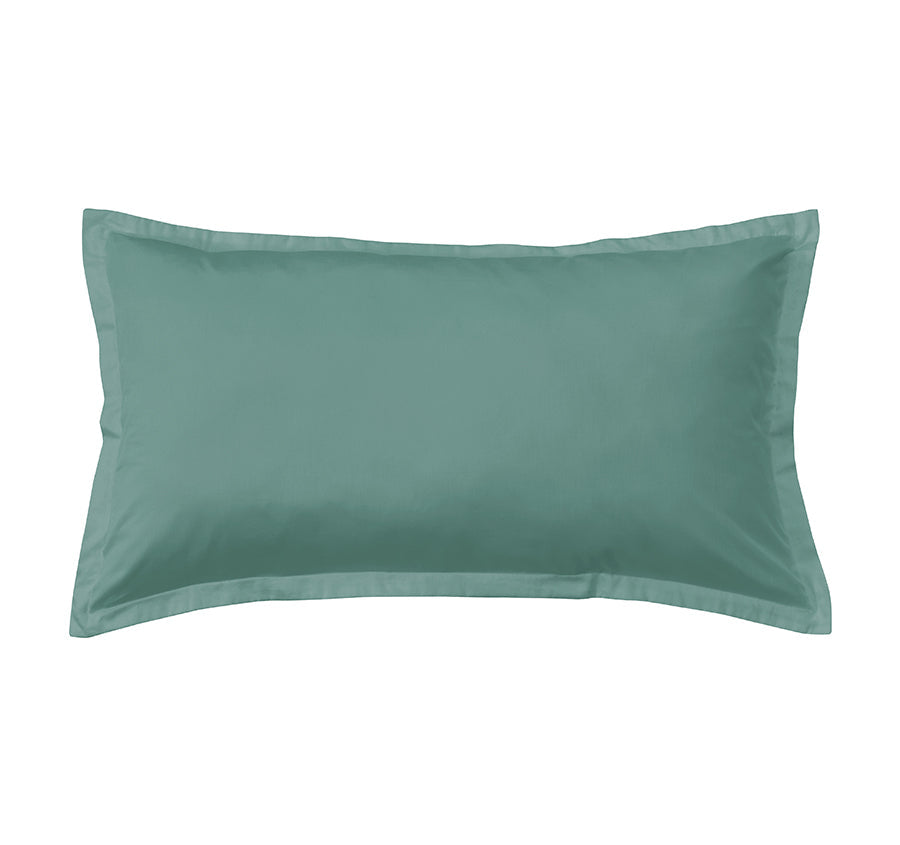 Signature 500TC Classic Egyptian Cotton Tailored King Pillowcase Jade Green