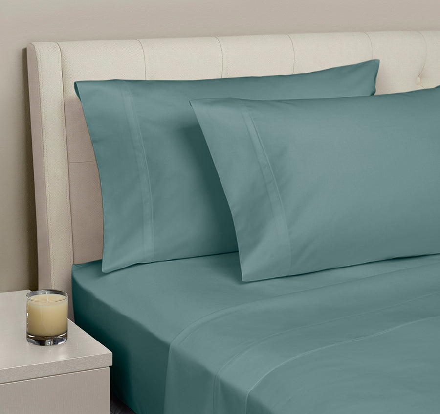 Signature 500TC Classic Egyptian Cotton Mega Sheet Set Range Jade Green