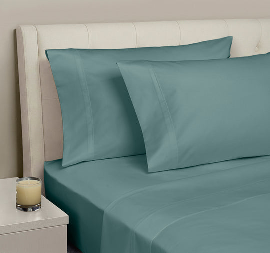 Signature 500TC Classic Egyptian Cotton Mega Sheet Set Range Jade Green