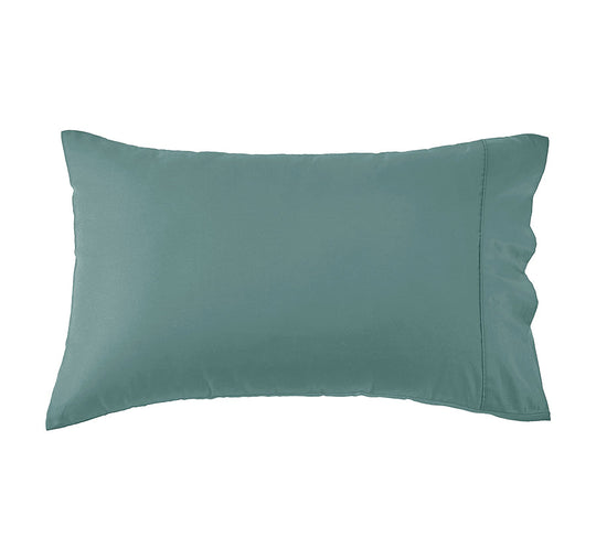 Signature 500TC Classic Egyptian Cotton Standard Pillowcase Pair Jade Green