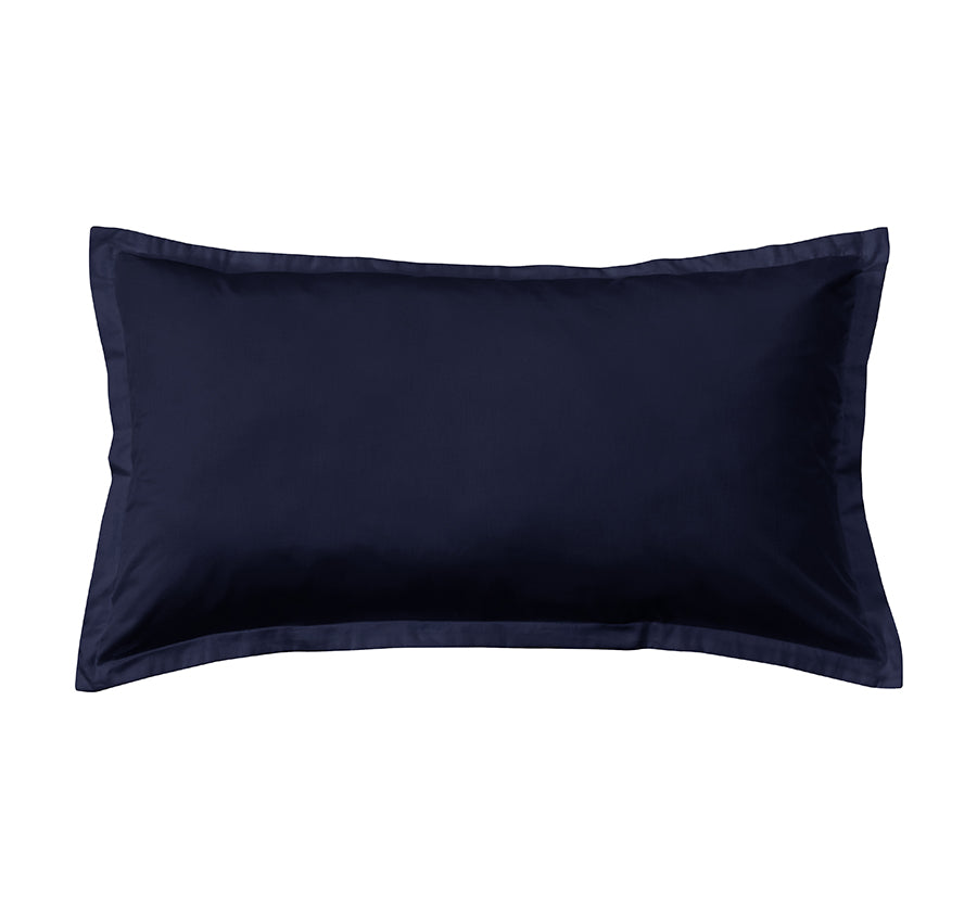 Signature 500TC Classic Egyptian Cotton Tailored King Pillowcase Midnight Navy