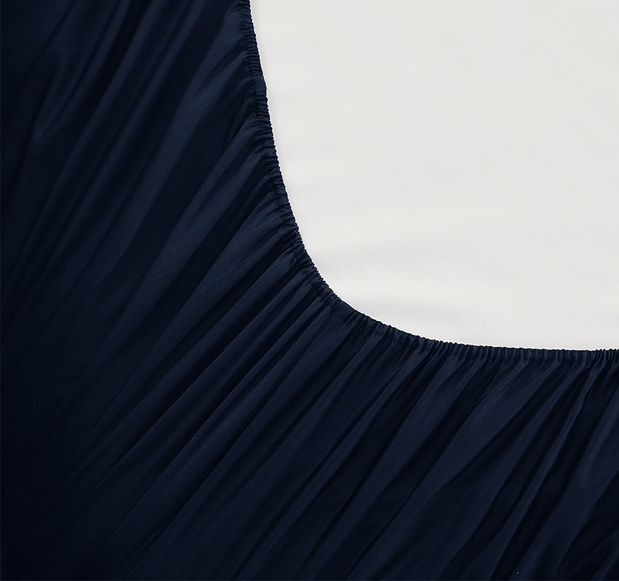 Signature 500TC Classic Egyptian Cotton Mega Sheet Set Range Midnight Navy