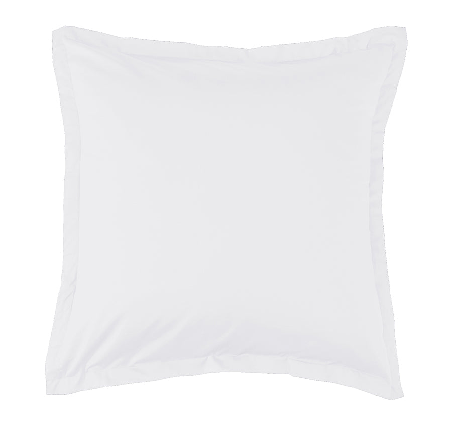 Signature 500TC Classic Egyptian Cotton Tailored European Pillowcase Pure White