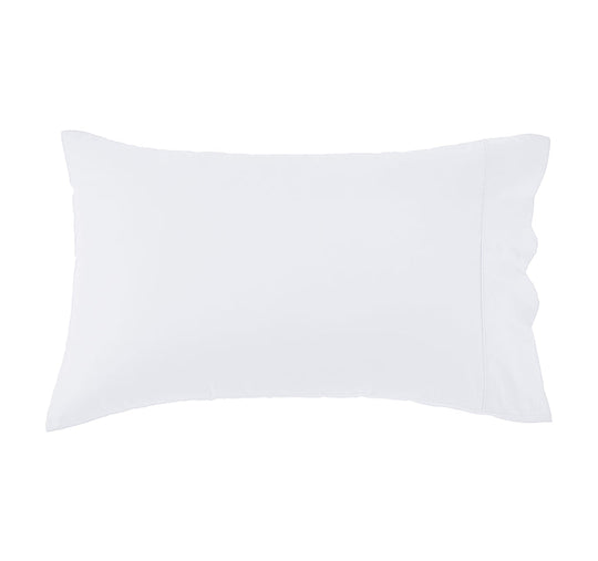 Signature 500TC Classic Egyptian Cotton Standard Pillowcase Pair Pure White