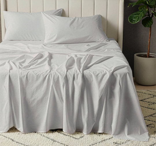 Signature 500TC Classic Egyptian Cotton Mega Sheet Set Range Silver Mist