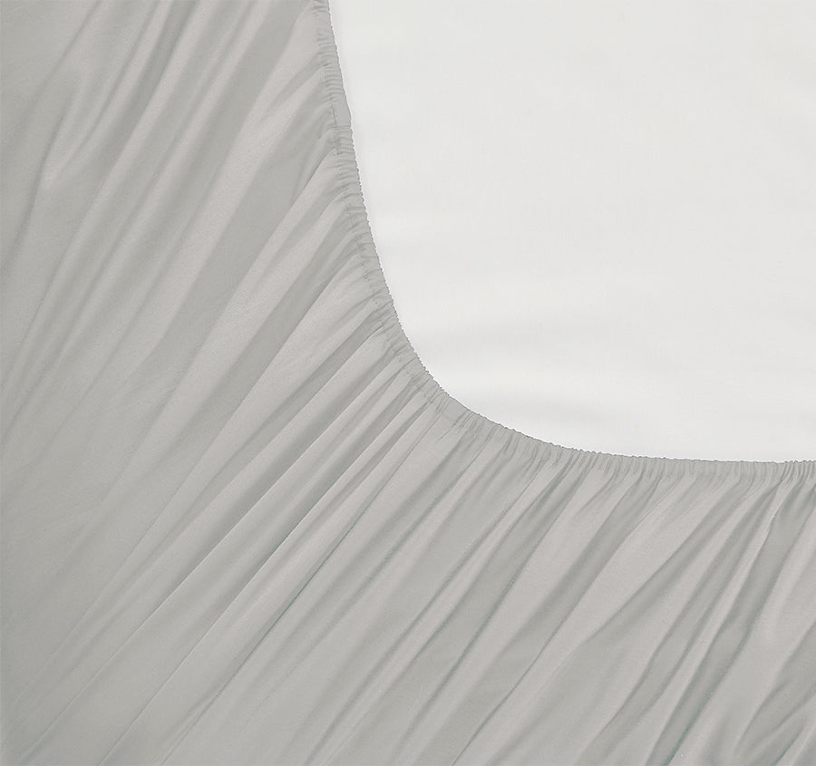 Signature 500TC Classic Egyptian Cotton Mega Sheet Set Range Silver Mist