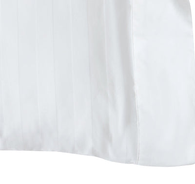 Signature 500TC Luxe Stripe Egyptian Cotton Mega Sheet Set Range Pure White
