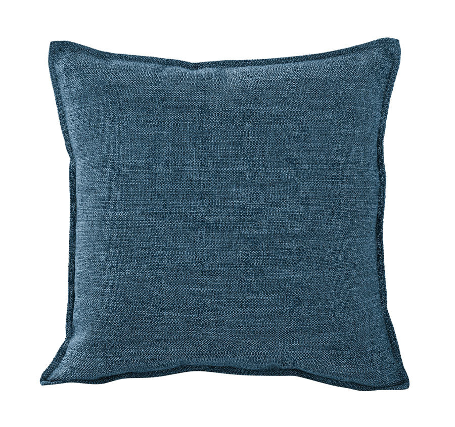 Linen Look 44x44cm Filled Cushion Marine