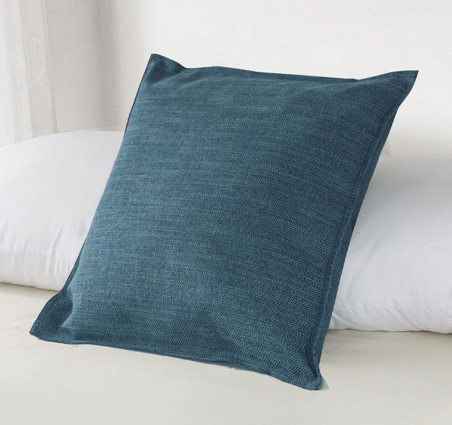 Linen Look 44x44cm Filled Cushion Marine