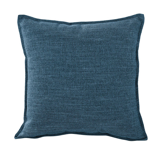 Linen Look 44x44cm Filled Cushion Marine