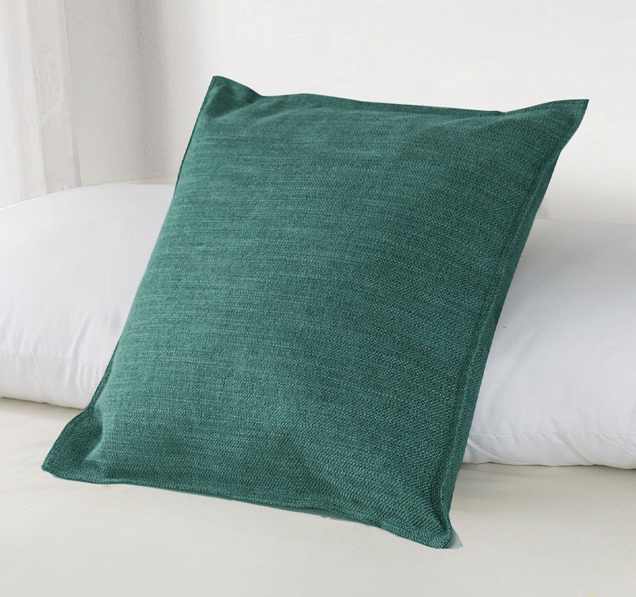 Linen Look 44x44cm Filled Cushion Teal
