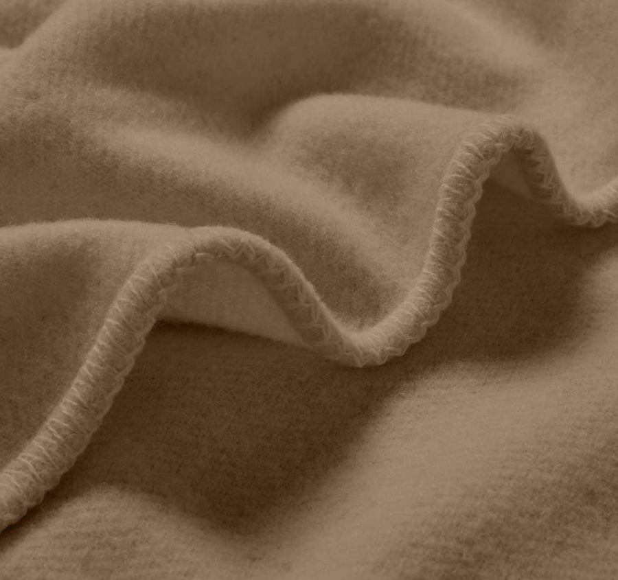 Australian Wool Blanket Range Camel