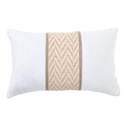 Allesia Linen Stripe 30x50cm Filled Cushion