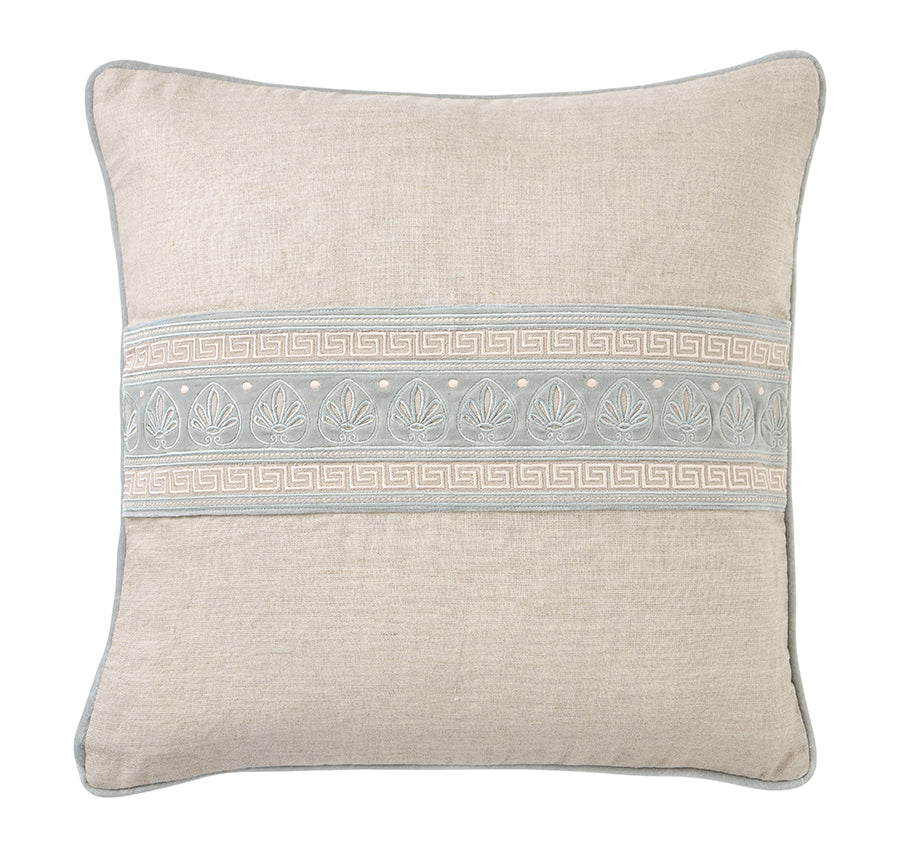 Athena Linen Palm 50x50cm Filled Cushion