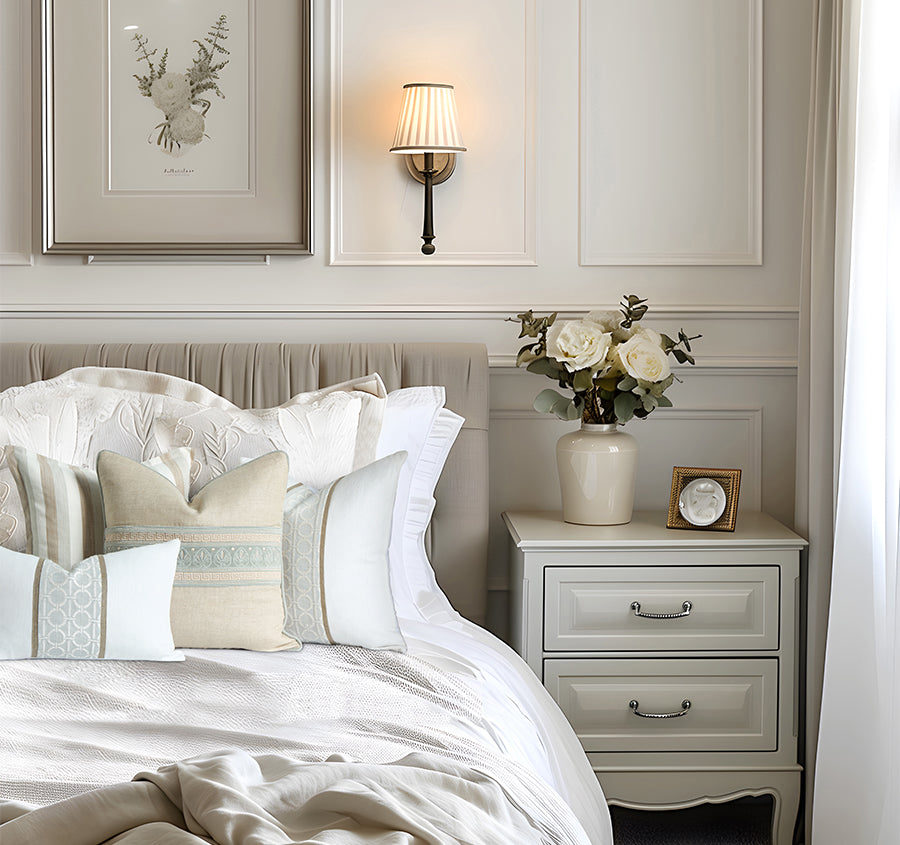 Athena Linen Palm 50x50cm Filled Cushion