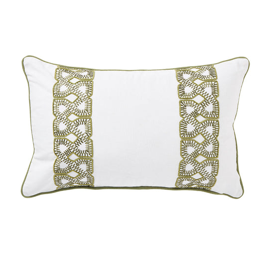 Cayman Style 30x50cm Filled Cushion Green