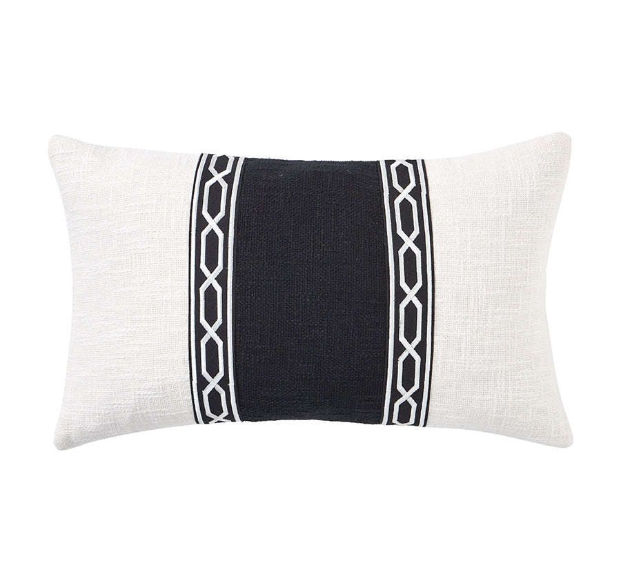 Celine Stripe 30x50cm Filled Cushion