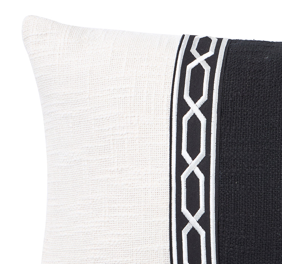 Celine Stripe 30x50cm Filled Cushion