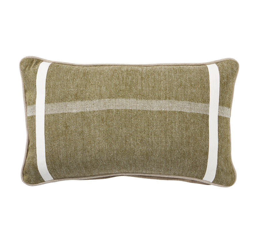 Cotswolds 30x50cm Filled Cushion Olive Green