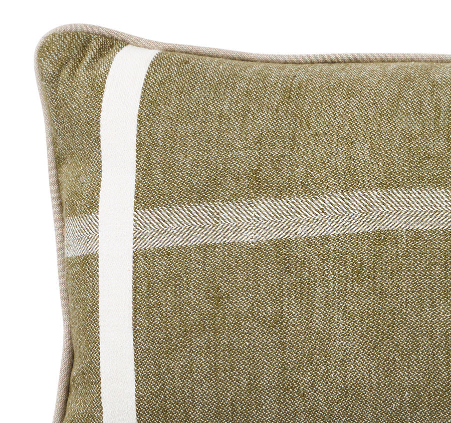 Cotswolds 30x50cm Filled Cushion Olive Green